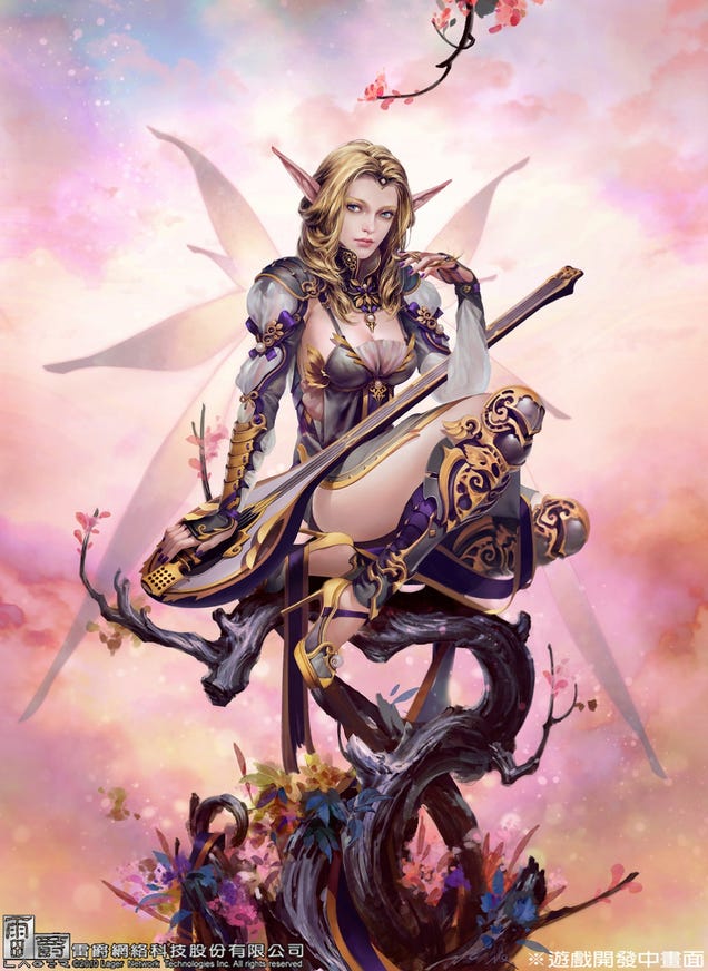 Beautiful Video Game Art, All the Way From China