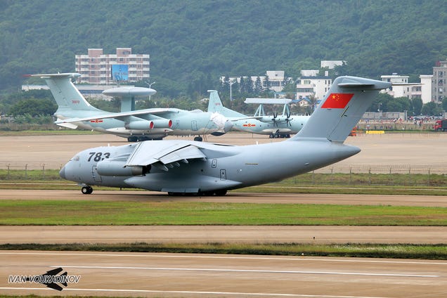 Amazing Photos Of China's Newest Stealth Jet Show Growing Air Might