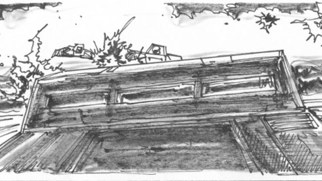 Unseen Empire Strikes Back Storyboards Detailing the Battle of Hoth!