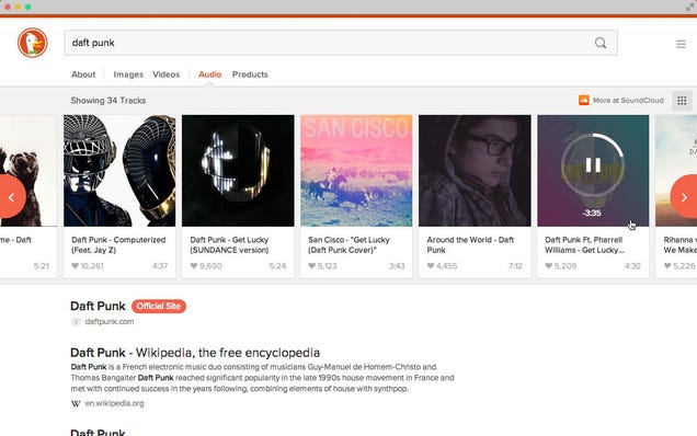 DuckDuckGo's New Interface with Image and Video Search Is Live