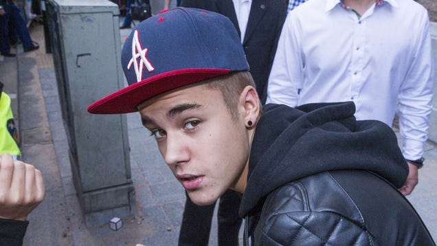 Justin Bieber Seen Slinking Out of Brazilian Brothel in Ghost Costume