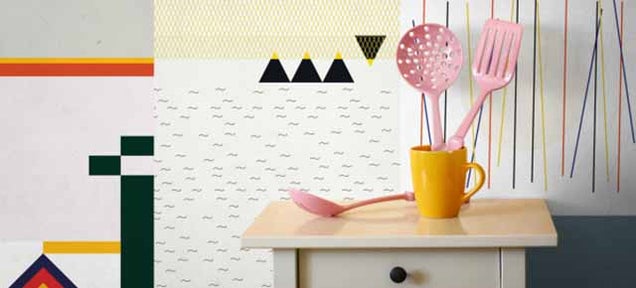 These Abstract Wallpaper Rolls Let You Mix and Match Like a Madman