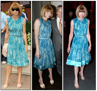 Anna Wintour Wears Same Dress (And Shoes) Three Times—What Is She Trying to Tell Us?