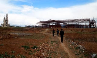 Scenes from a weird abandoned amusement park outside Beijing