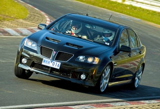 Pontiac G8 GXP Laps Nurburgring In 8:30