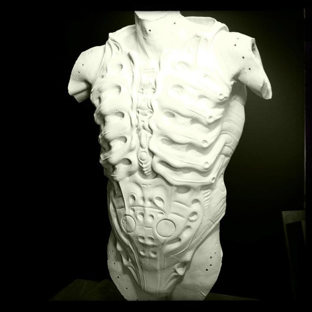 Prometheus set photos show what's under the Engineers' robes, plus a never-before-seen character