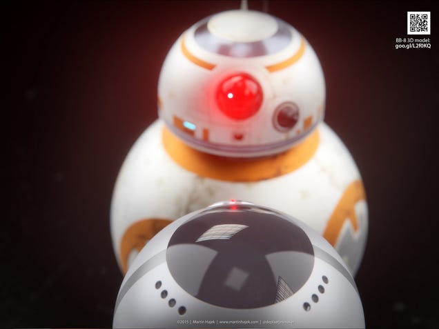 If Apple Made BB-8 Droids, They'd Be Adorable