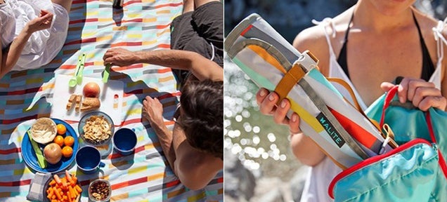 This Waterproof Picnic Mat Won't Budge, Even on Windy Days