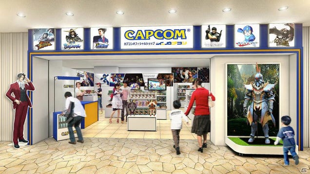 Capcom Is Opening a Store. A Real, Retail Store.