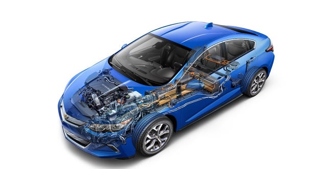 The 2016 Chevy Volt Goes 50 Miles On A Charge