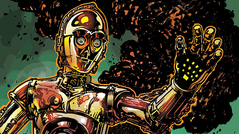 So Now We Know How C-3PO Got His Red Arm In The Force Awakens