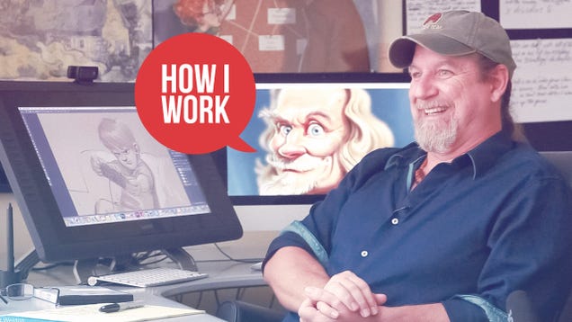 I'm Aaron Blaise, Animator and Illustrator, and This Is How I Work