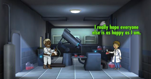 fallout shelter mysterious stranger pc vs android