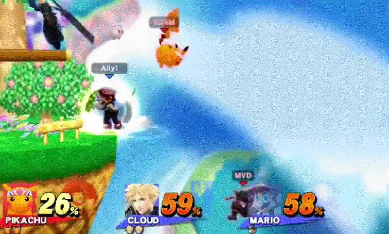 Top Smash Player Saves Partner With Lightning Quick Thinking