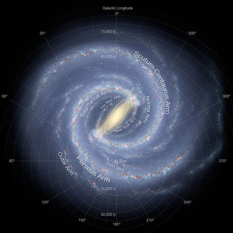 Researchers Just Discovered Hundreds of Galaxies Hidden Behind the Milky Way