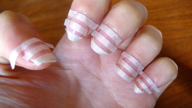 How To Paint Your Nails With Stripes