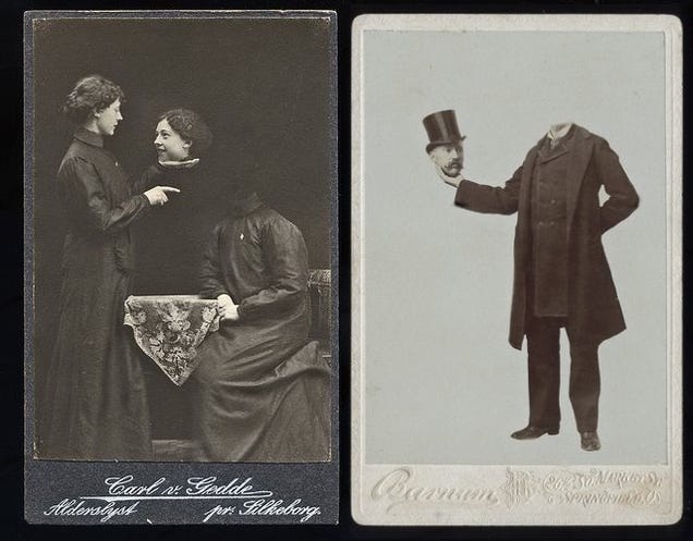 The Creepiest Headless Portraits from the Victorian Era