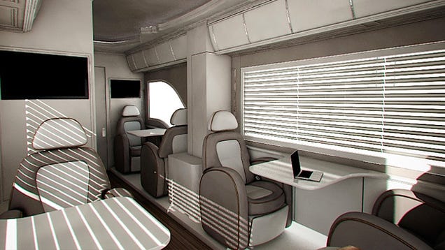 Marchi Mobile's eleMMent Motor Coaches Combine Modern Luxuries With 1950s Design