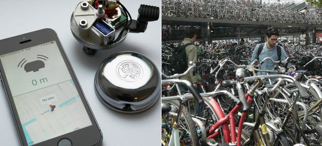 This GPS-Enabled Bike Bell Rings To Help You Find Your Ride