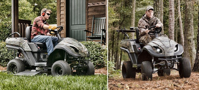 A Riding Mower That Transforms Into an ATV Is All Work and All Play