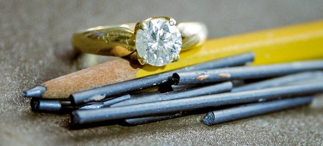 Researchers Found a New, Easy Way to Turn Graphite Into Diamond