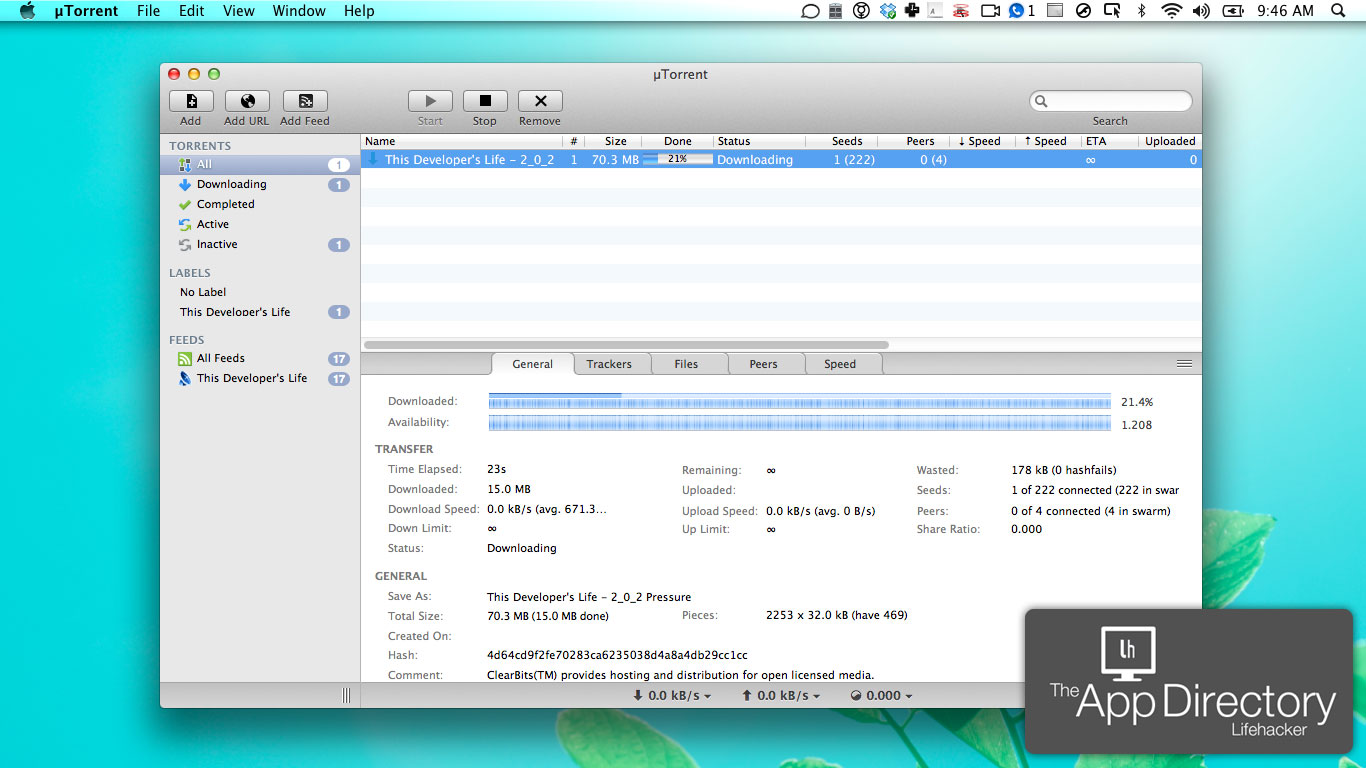 torrent client for mac mini