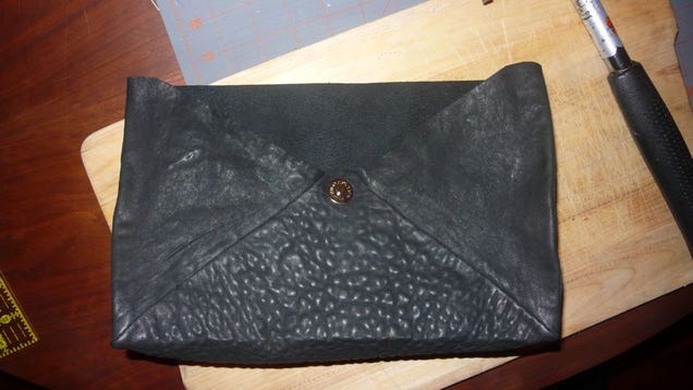 How To Make An Envelope Clutch