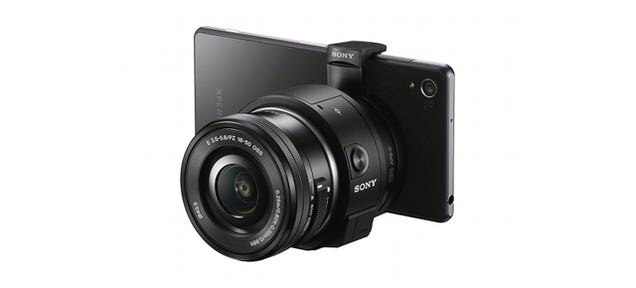 ​Sony QX1: A Weird Interchageable-Lens Camera You Strap to Your Phone