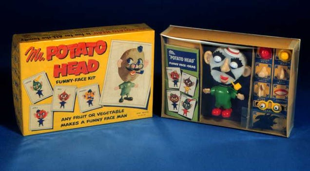 Mr. Potato Head was originally BYOP (Bring Your Own Potato)