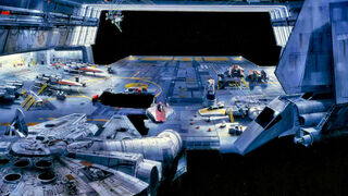 How ILM made you believe this painting was a real hangar in <i>Star Wars</i>