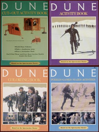 The kid-unfriendly coloring books of Dune