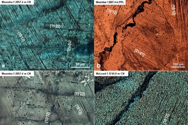 Hallan restos del mayor impacto de un asteroide sobre la Tierra