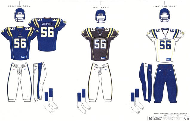 The Vikings Once Considered Black Uniforms