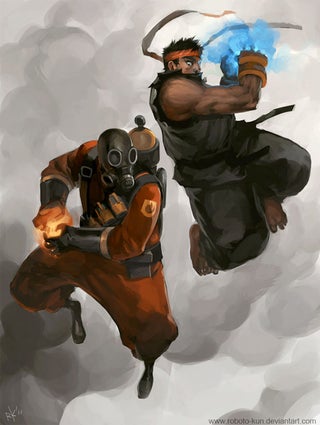The Double Fire Hadouken-OMGWTFBBQ Combo