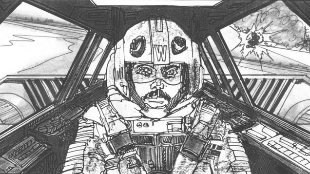 Unseen Empire Strikes Back Storyboards Detailing the Battle of Hoth!