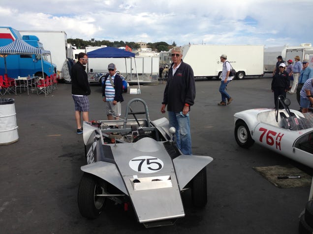 The Mercury Outboard-Powered Race Car