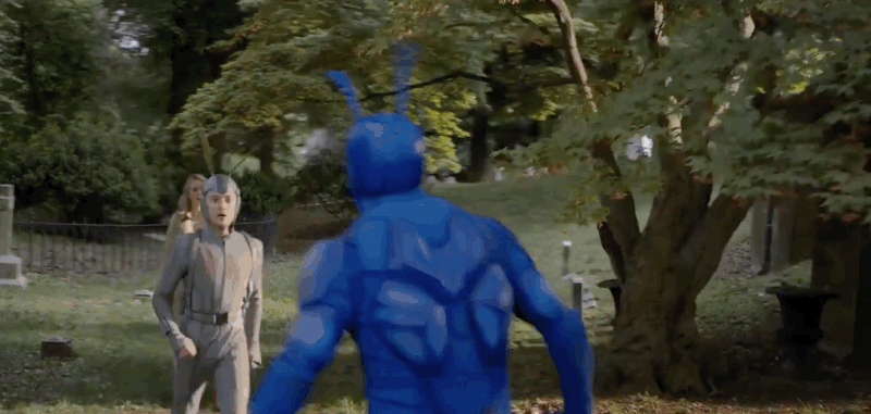the folks behind02the tick02talk about the superhero shows