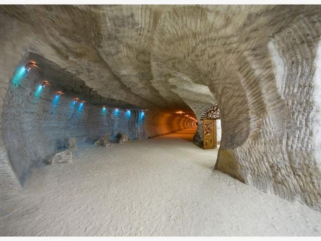 This Ukrainian salt mine is like a tourist resort for morlocks