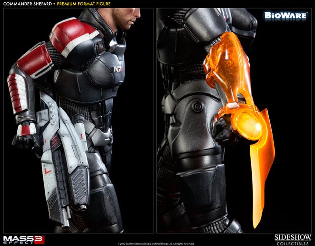 Commander Shepard's $350 Statue Looks Lonely Without Tiny Plastic Space Hamsters