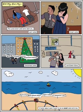 Read a comic fan's adorable comic book marriage proposal to his girlfriend