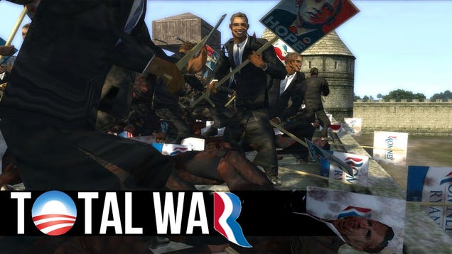 Hundreds of Obamas and Romneys Go To War In This Ridiculous-Looking Mod