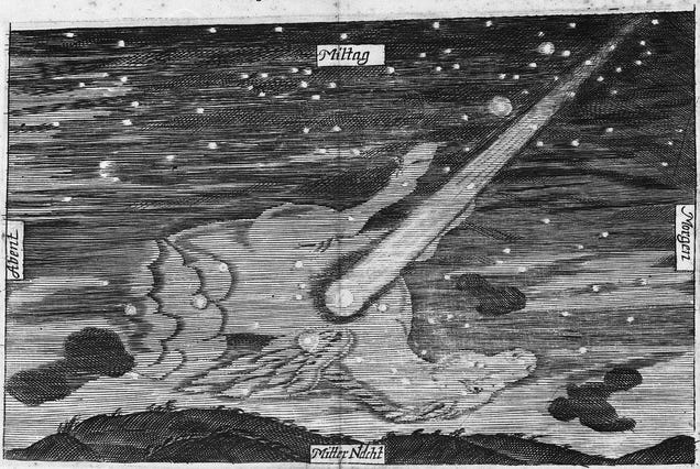 Stunning Depictions of Ancient Comets That Scared the Hell Out of Humans