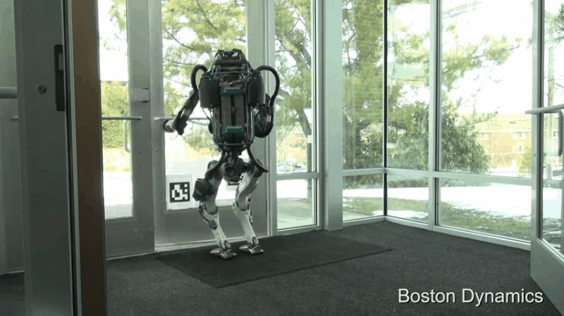 Watch the Next Generation Atlas Robot Get Bullied By A Mean Human (And Stay On His Feet)