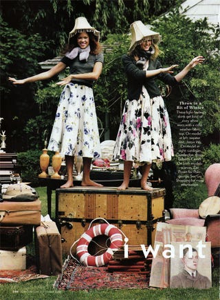 September Glamour Actually Makes Fashion Fun — And Freckled