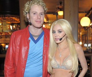 Sean Parker Gets Friendly with Lindsay Lohan