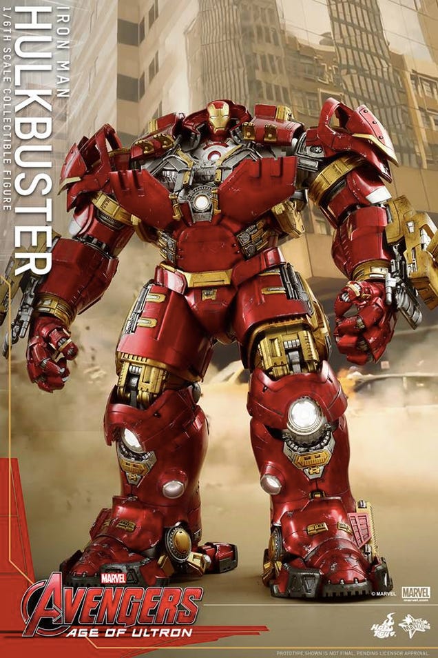 It Turns Out There's Even a Tiny Iron Man Inside That Hulkbuster Figure