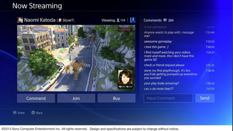 Get a Good Look at the PS4 User Interface