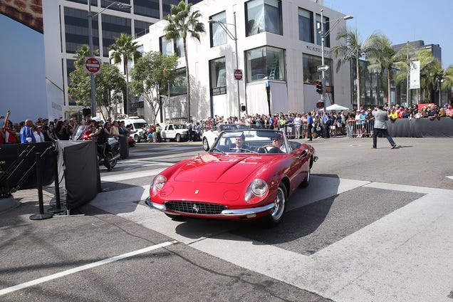 A Record 1,000 Ferraris Took Over The Streets Of Beverly Hills