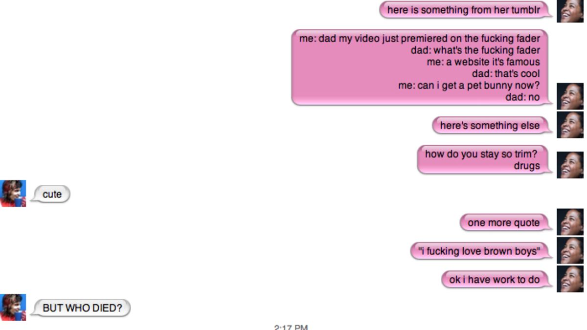 A Real-Time Reaction to Kitty Pryde's 'Okay Cupid'