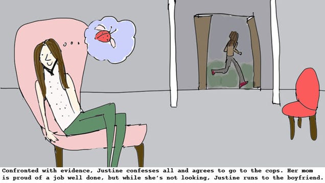 Lifetime Movie Cartoons: My Daughter's Secret
